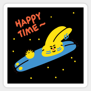 Happy Rabbit Happy Time Sticker